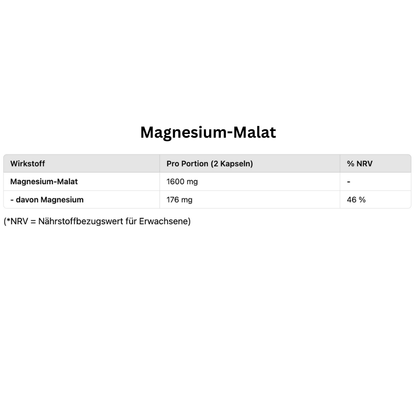 Magnesium - Bisglycinat/Laktat/Malat